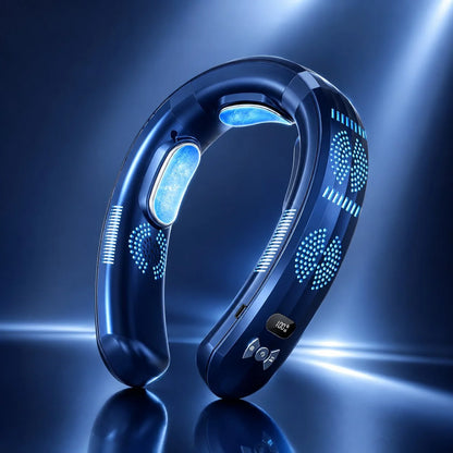 Wearable Neck Fan Cooling & Heating Rechargeable 6000 mAh