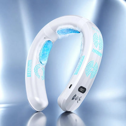 Wearable Neck Fan Cooling & Heating Rechargeable 6000 mAh