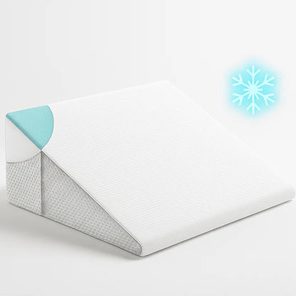 Wedge Pillow Memory Foam Removable Washable Cover Non-Slip Base