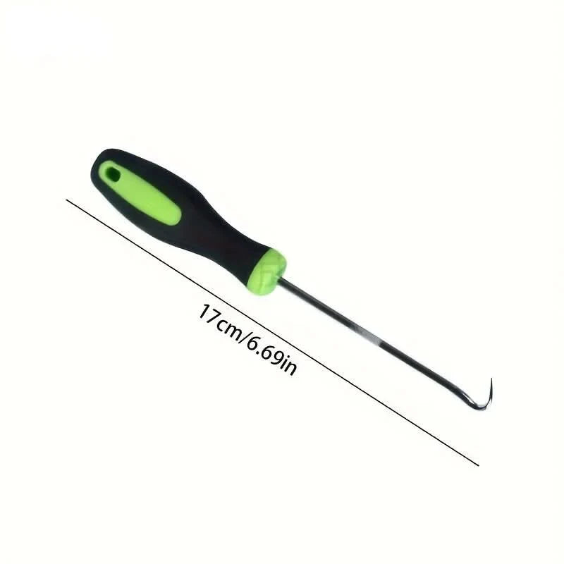 Weed Hook Set Curved Stainless Steel Ergonomic Handles