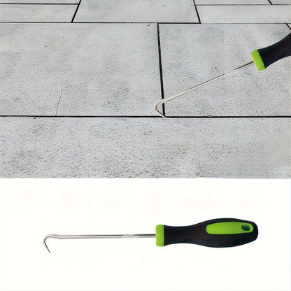 Weed Hook Set Curved Stainless Steel Ergonomic Handles