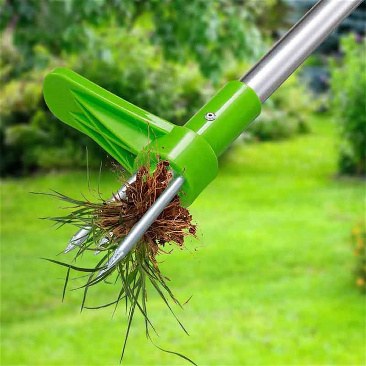 Weed Puller 38-Inch Handle Five Steel Claws Foot Pedal
