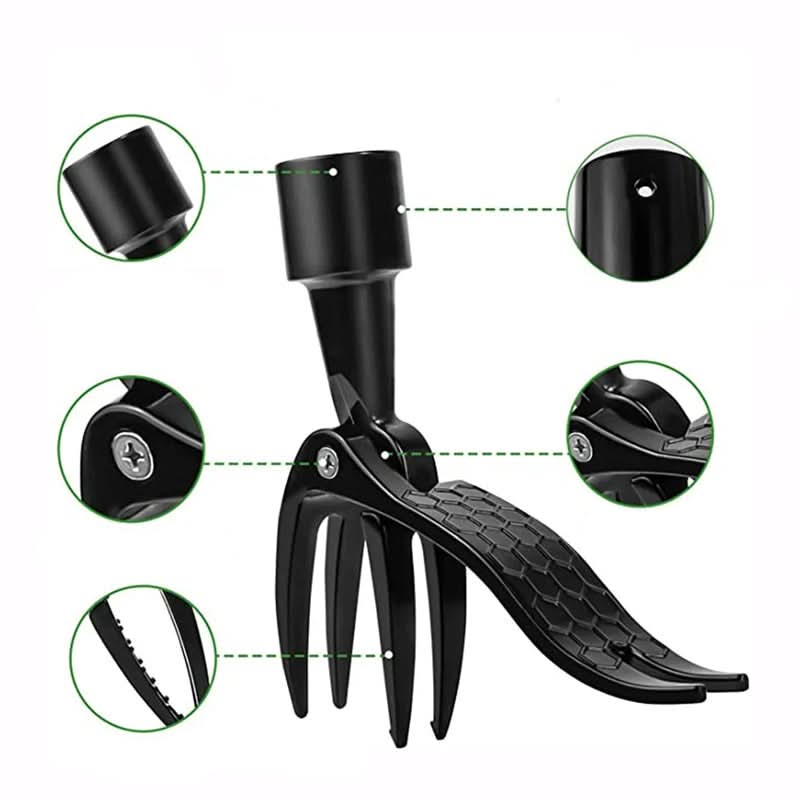 Weed Puller Stainless Steel Ergonomic Upright Design