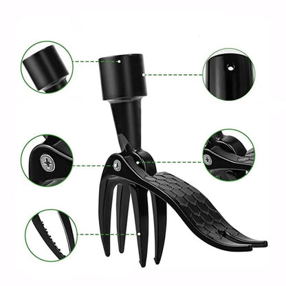 Weed Puller Stainless Steel Ergonomic Upright Design