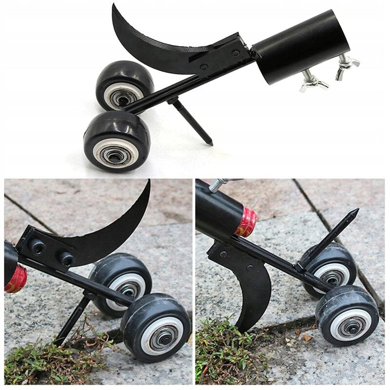 Weed Puller Upright Wheeled Adjustable Height