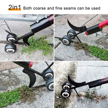 Weed Puller Upright Wheeled Adjustable Height