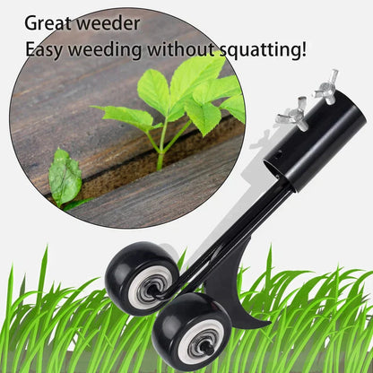 Weed Puller Upright Wheeled Adjustable Height