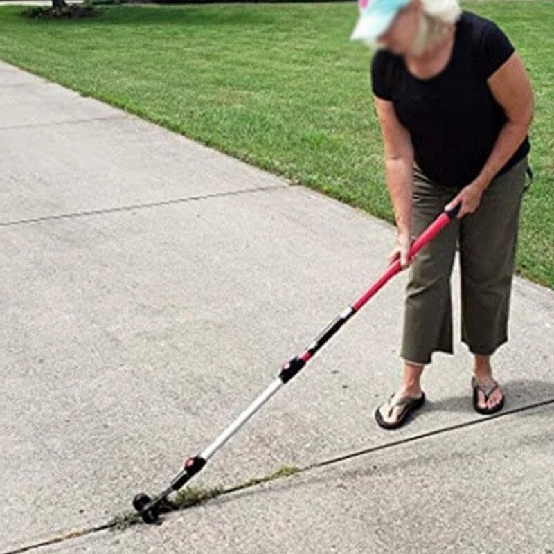 Weed Puller Upright Wheeled Adjustable Height