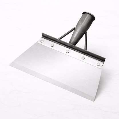 Weed Scraper Manganese Steel Blade Adjustable Wooden Handle