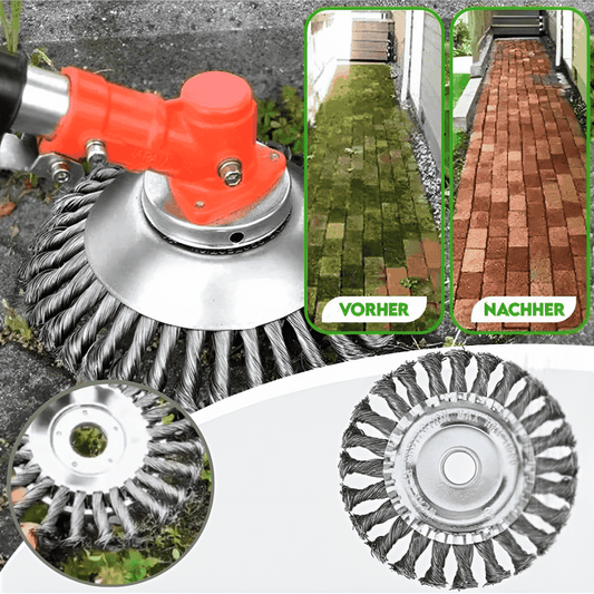 Weed Trimmer Attachment Root-Deep 36 Carbon Steel Wires