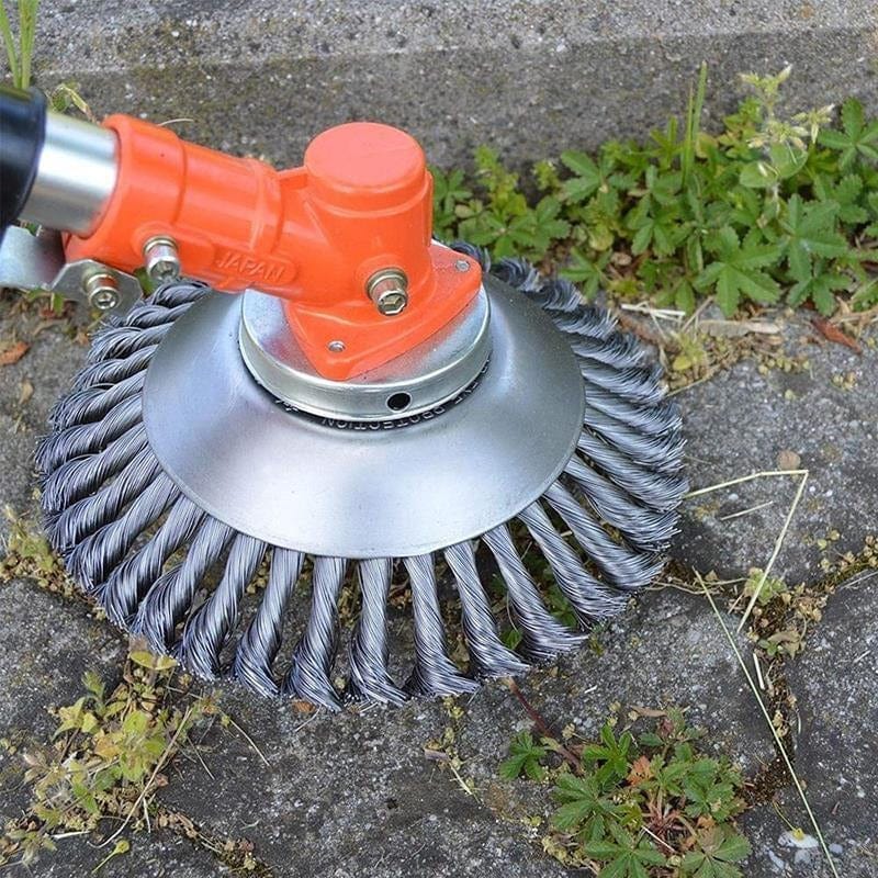 Weed Trimmer Attachment Root-Deep 36 Carbon Steel Wires