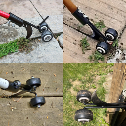 Weeding Tool Back Friendly Rolling Steel Hook