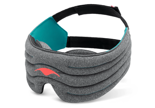 Weighted Sleep Mask Light-Blocking Adjustable Fit Even Pressure