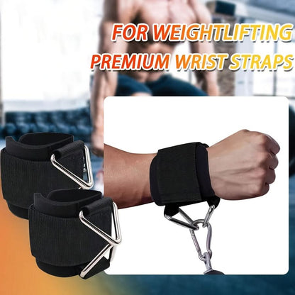Weightlifting Wrist Strap Adjustable Non-Slip Nylon Support