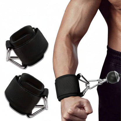 Weightlifting Wrist Strap Adjustable Non-Slip Nylon Support