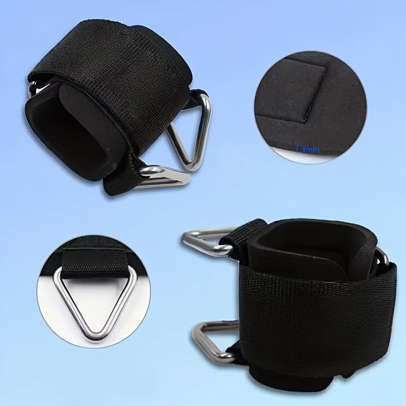 Weightlifting Wrist Straps Adjustable Non-Slip Woven Nylon