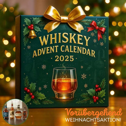 Whiskey Advent Calendar 24-Day Acrylic Bottle Decorations