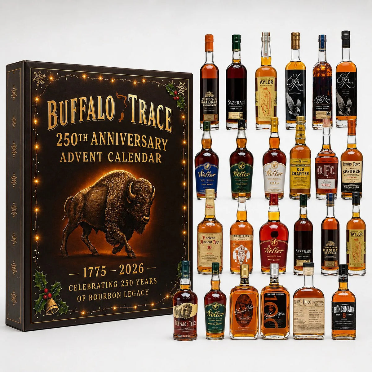 Whisky Advent Calendar 24-Day Collectible Plastic Set