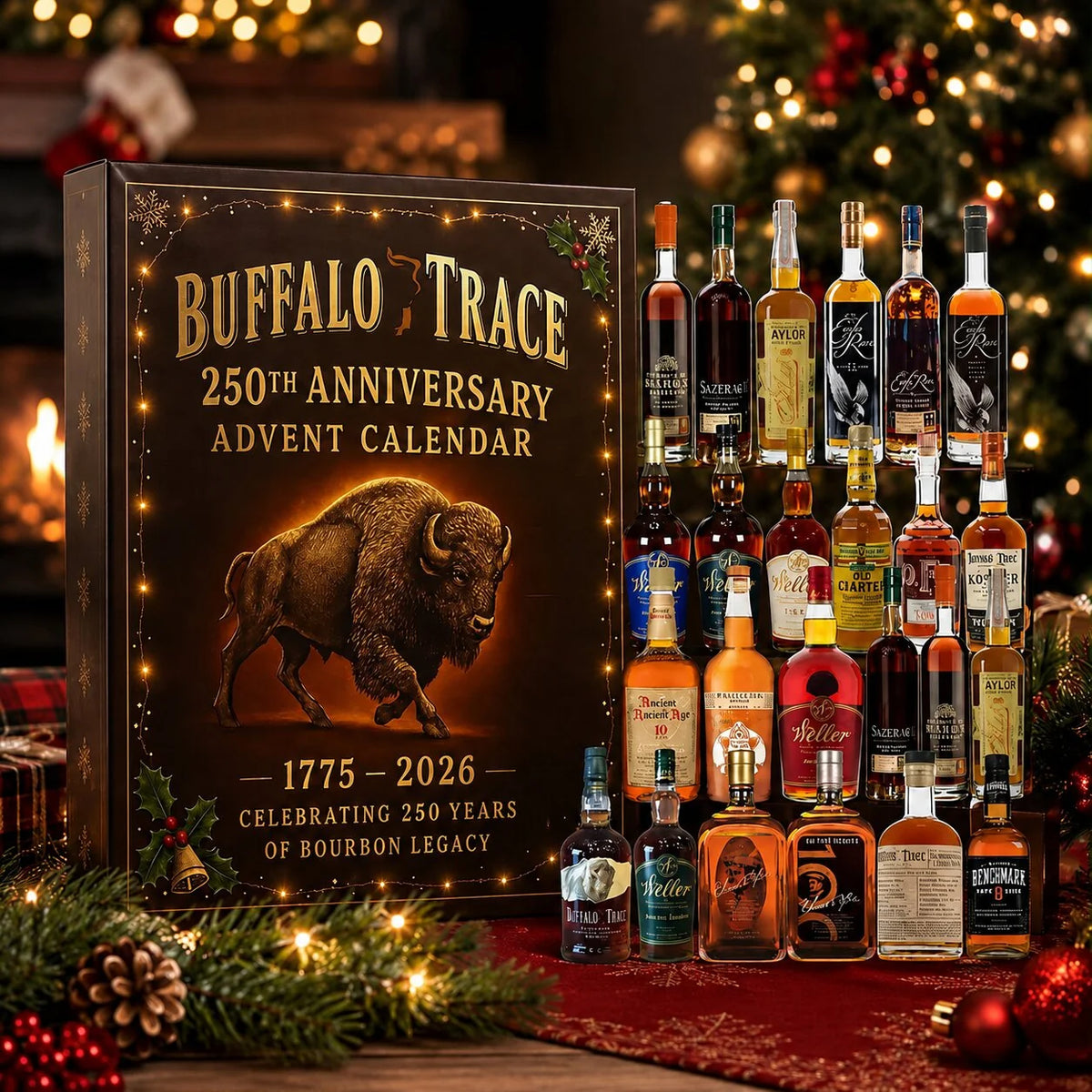 Whisky Advent Calendar 24-Day Collectible Plastic Set