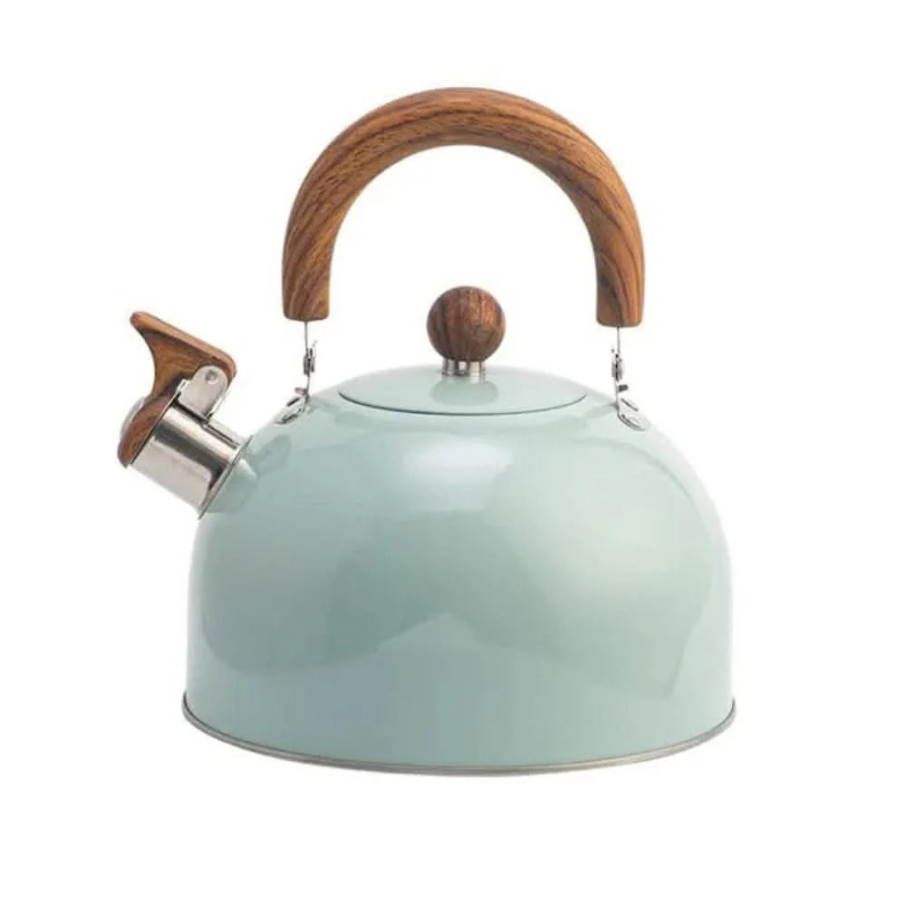 Whistling Kettle Stainless Steel 2.64 Qt Induction-Compatible