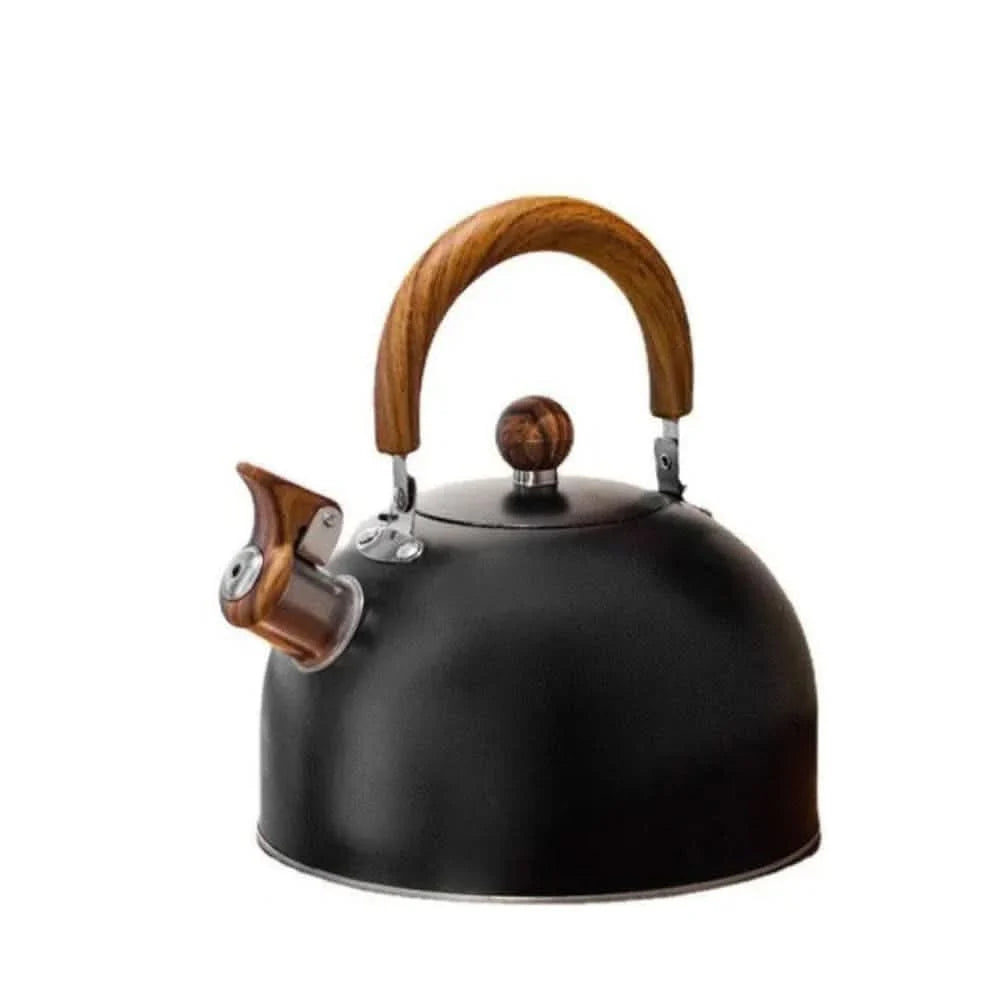 Whistling Kettle Stainless Steel 2.64 Qt Induction-Compatible