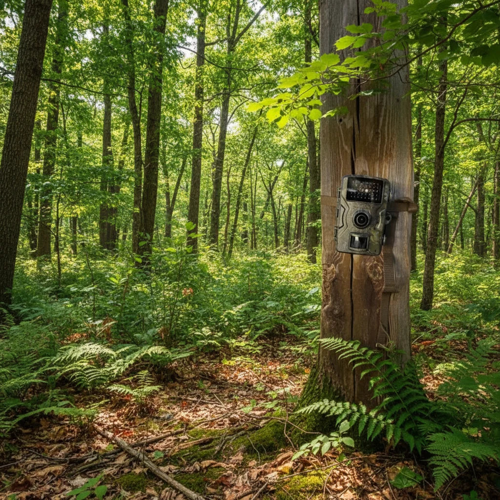 Wildlife Camera 12 MP No-Glow Night Vision Weatherproof