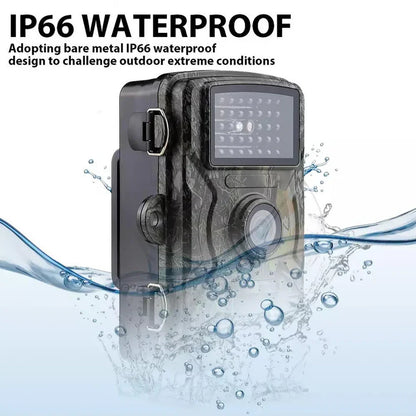 Wildlife Camera No-Glow Infrared 1080p HD Waterproof IP66