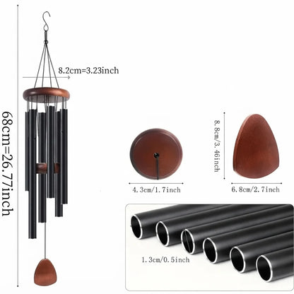Wind Chime Aluminum Tubes Weather-Resistant
