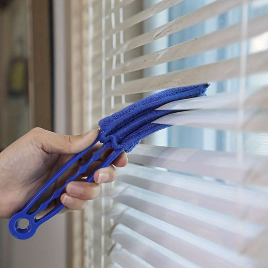 Window & Blind Brush Soft Bristles Detachable Washable Head