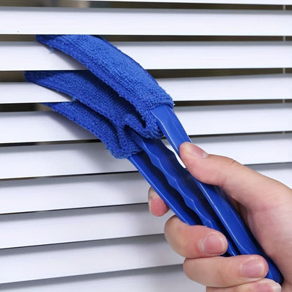 Window & Blind Brush Soft Bristles Detachable Washable Head