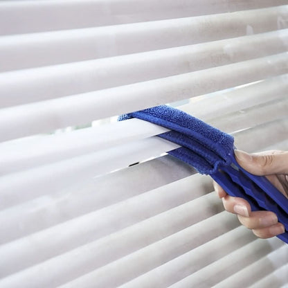 Window & Blind Brush Soft Bristles Detachable Washable Head
