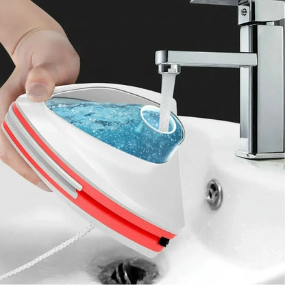 Window Cleaner Double-Sided Magnetic With Water Reservoir