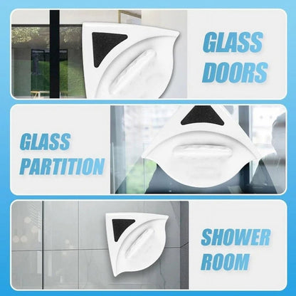 Window Cleaner Magnetic Double-Sided With Safety Strap