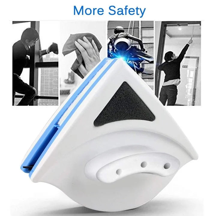 Window Cleaner Magnetic Double-Sided With Safety Strap
