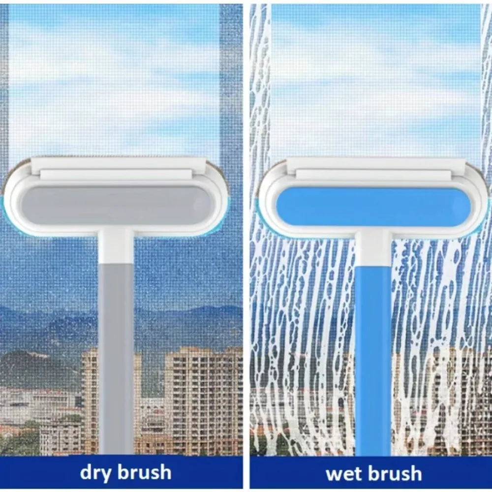 Window Cleaning Brush Dual-Sided Microfiber & PVA 45 cm