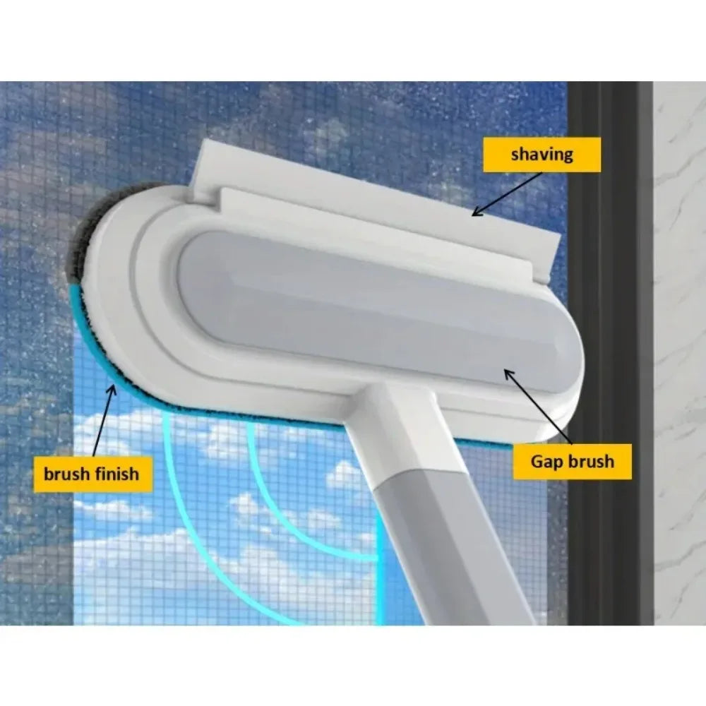Window Cleaning Brush Dual-Sided Microfiber & PVA 45 cm