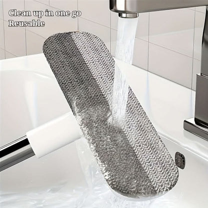 Window Cleaning Brush Retractable Handle Washable Reusable