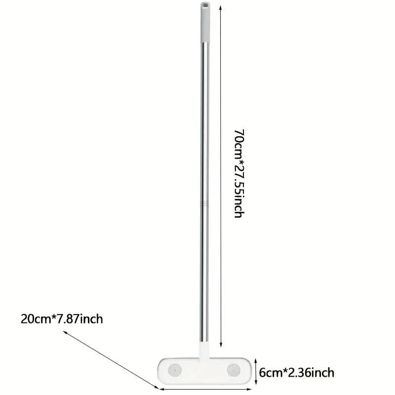 Window Cleaning Brush Retractable Handle Washable Reusable