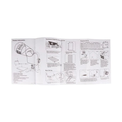 Window Projector 12 Moving Animations Adjustable Focus