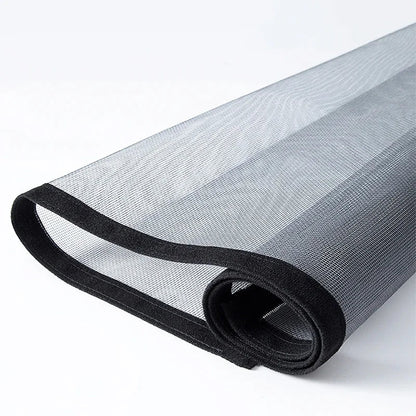 Window Screen Tear-Resistant Fiberglass Cut-To-Size Hook-And-Loop