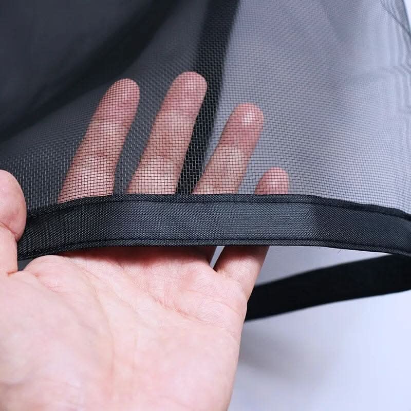 Window Screen Tear-Resistant Fiberglass Cut-To-Size Hook-And-Loop