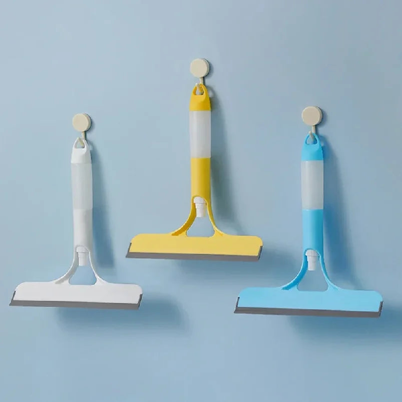 Window Squeegee Spray Bottle Silicone Blade Set of 2