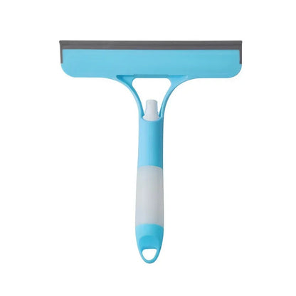 Window Squeegee Spray Bottle Silicone Blade Set of 2