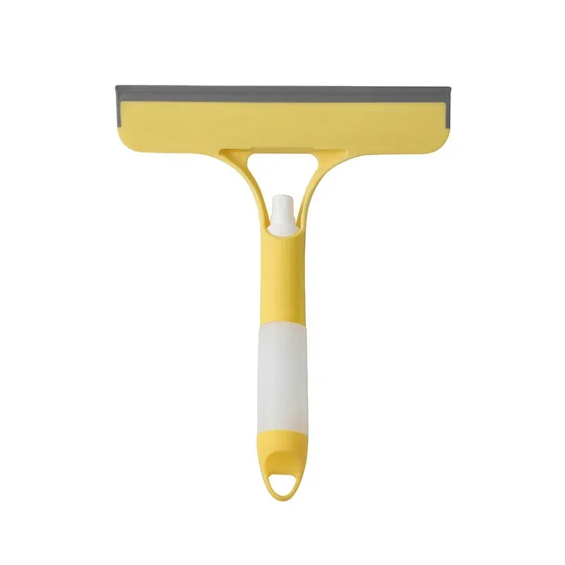 Window Squeegee Spray Bottle Silicone Blade Set of 2