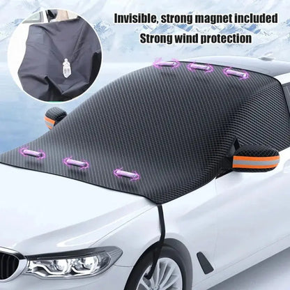 Windshield Cover Magnetic Oxford Fabric All-Weather Protection