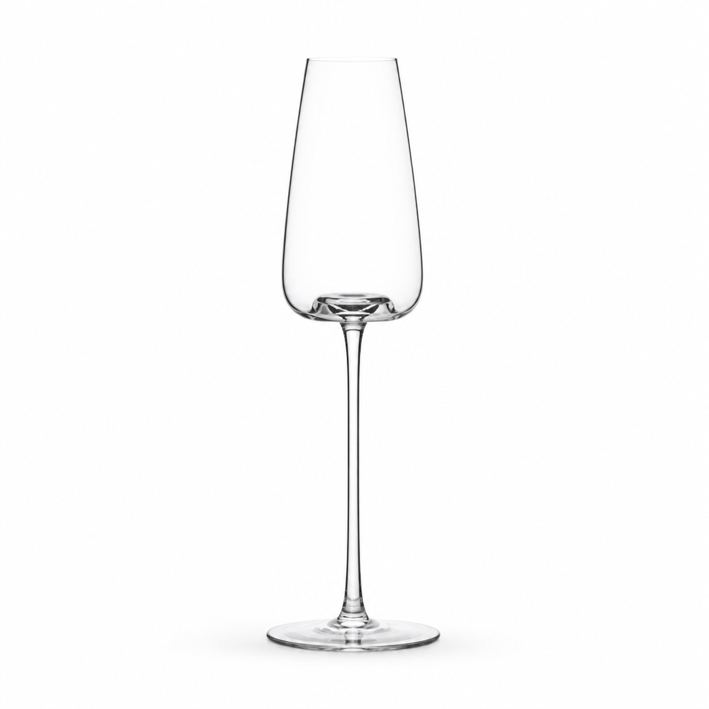 Wine & Champagne Glass Set Handmade Lead-Free Crystal