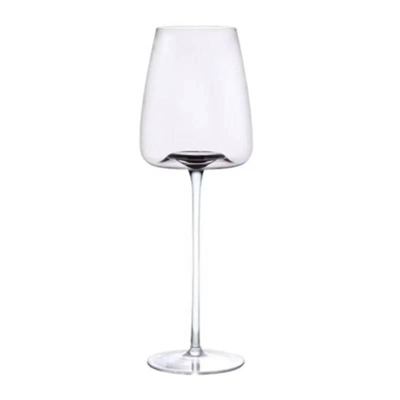 Wine Glass Set Handmade Lead-Free Crystal Balanced Stems