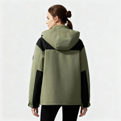 Winter Jacket 3-In-1 Fleece-Lined Hooded