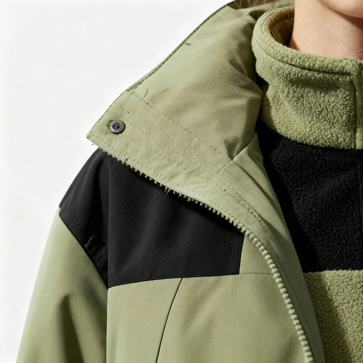 Winter Jacket 3-In-1 Fleece-Lined Hooded