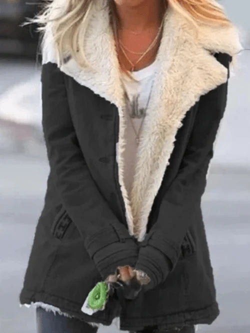 Winter Jacket Soft Warm Lining Elegant Cut